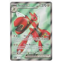 Pokemon Scizor V - 183/189 - Full Art Ultra Rare Collectible Card